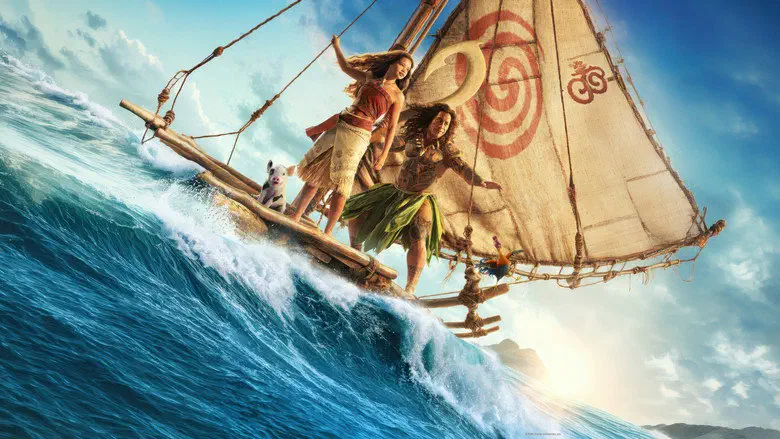 Image of scene from the film Moana