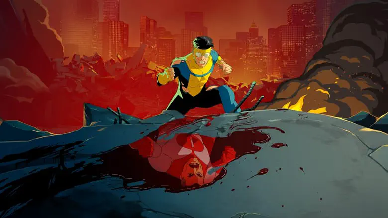 Image of scene from the film Invincible S03