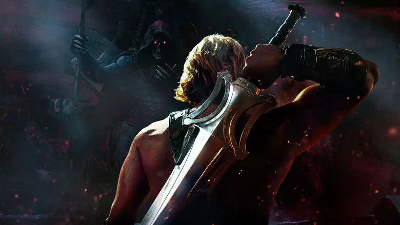 Image of scene from the film Masters of the Universe