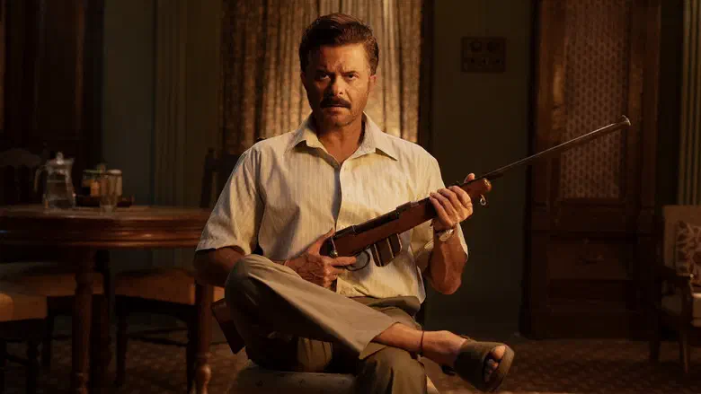 Image of scene from the film Subedaar