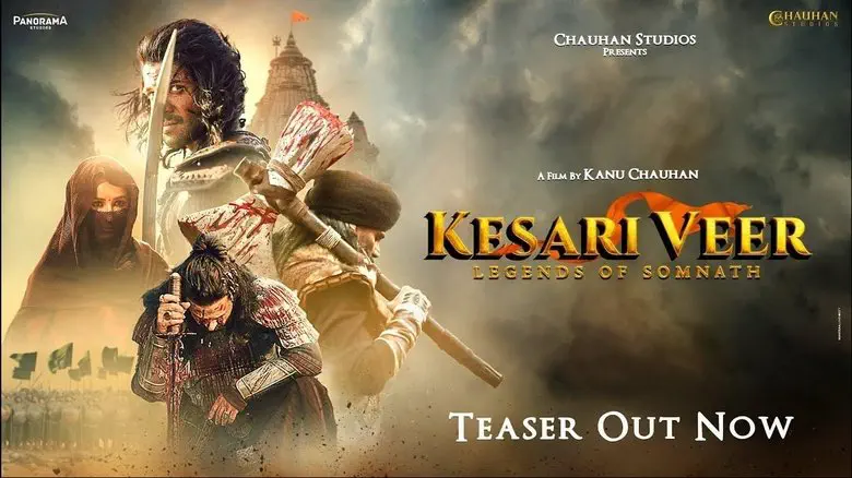 Image of scene from the film Kesari Veer
