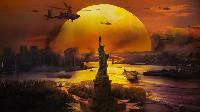 Image of scene from the film Civil War