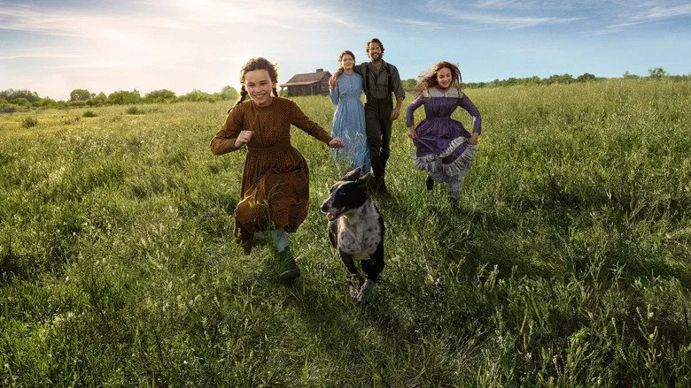 Image of scene from the film Little House on the Prairie