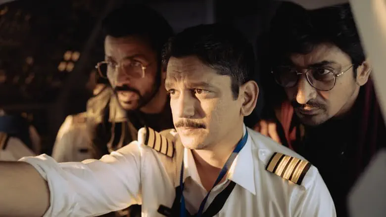 Image of scene from the film IC 814 the Kandahar Hijack