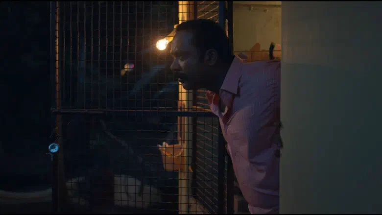 Image of scene from the film Dhoomakethu
