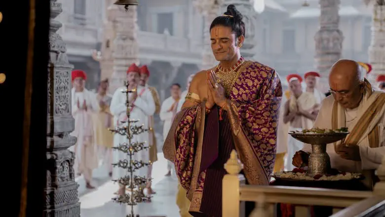 Image of scene from the film Maharaj