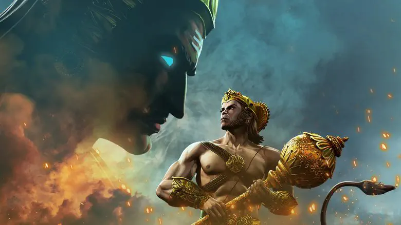 Image of scene from the film The Legend of Hanuman S05