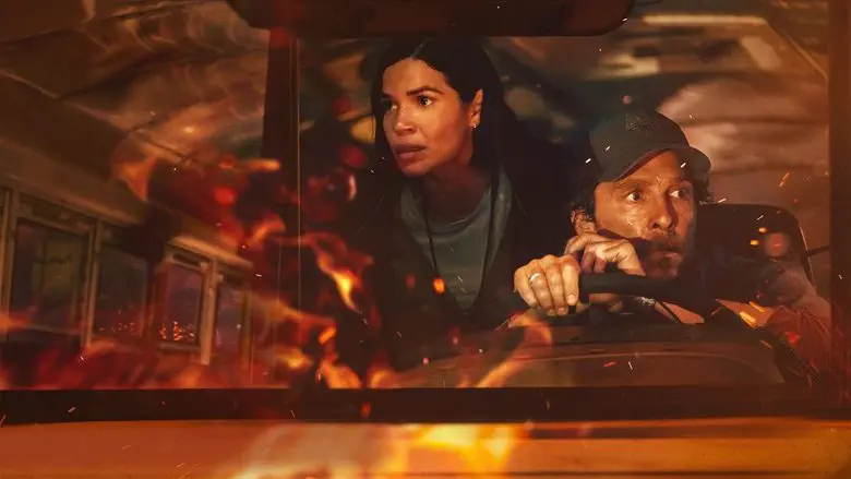 Image of scene from the film The Lost Bus