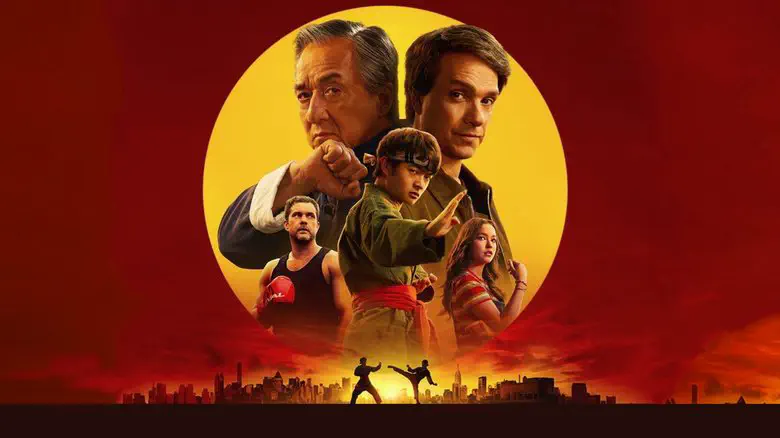 Image of scene from the film Karate Kid: Legends
