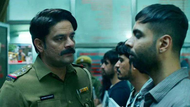 Image of scene from the film Paatal Lok S02