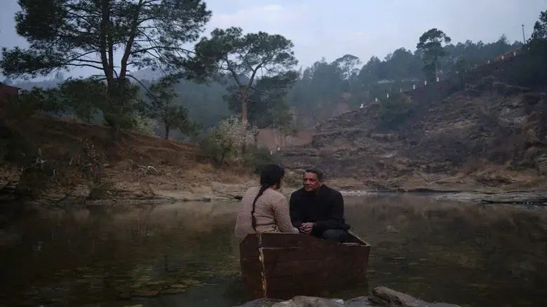 Image of scene from the film Secret of a Mountain Serpent