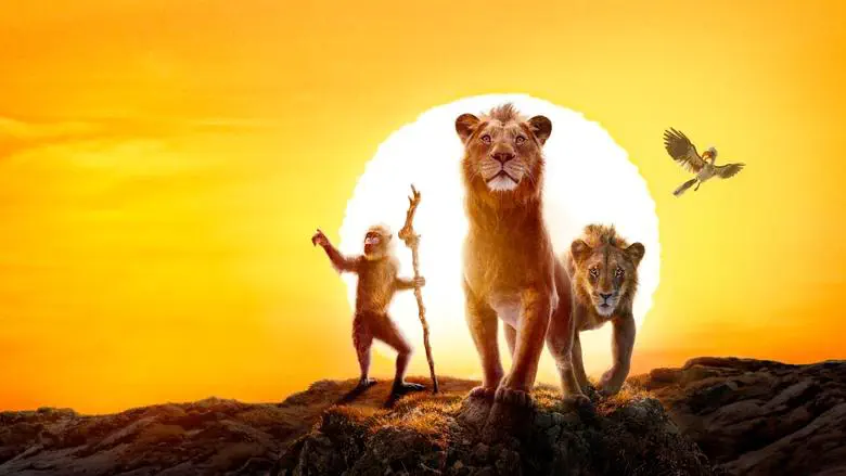 Image of scene from the film Mufasa: The Lion King