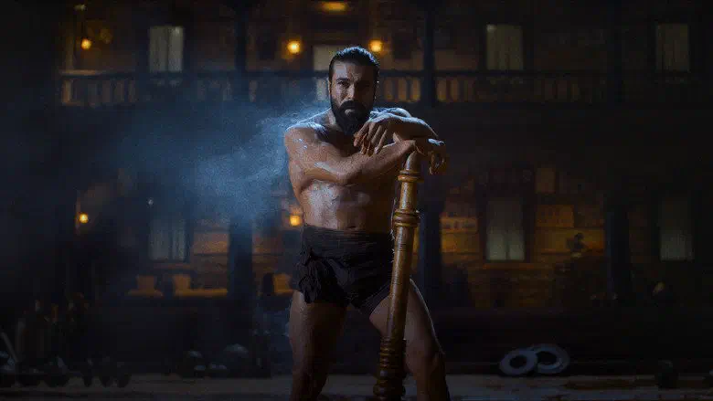 Image of scene from the film Peddi