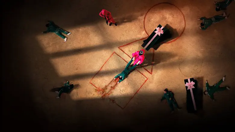 Image of scene from the film Squid Game S03