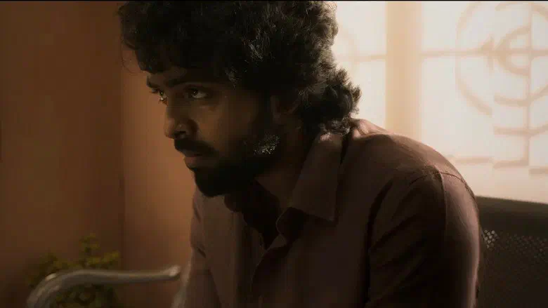 Image of scene from the film Blackmail