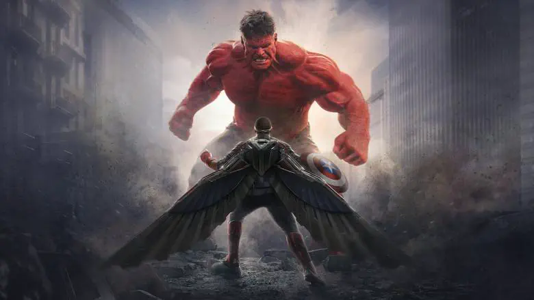 Image of scene from the film Captain America Brave New World