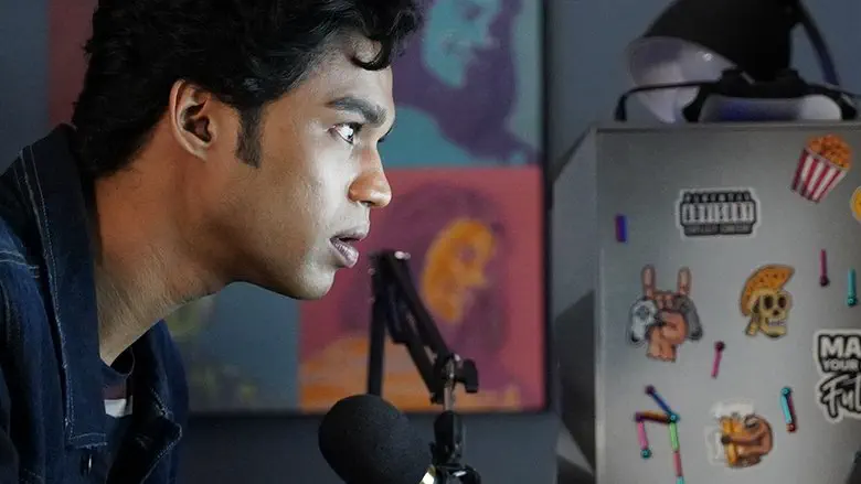 Image of scene from the film Logout