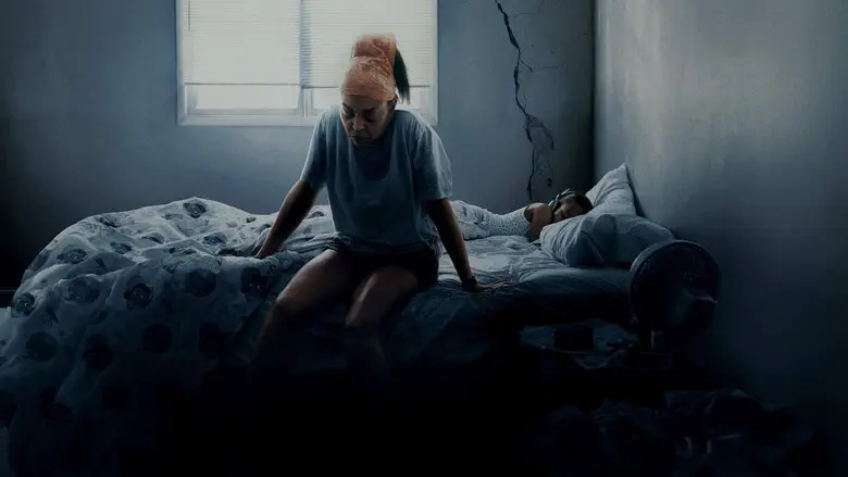 Image of scene from the film Straw