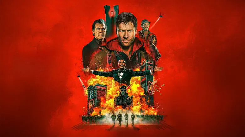 Image of scene from the film The Running Man