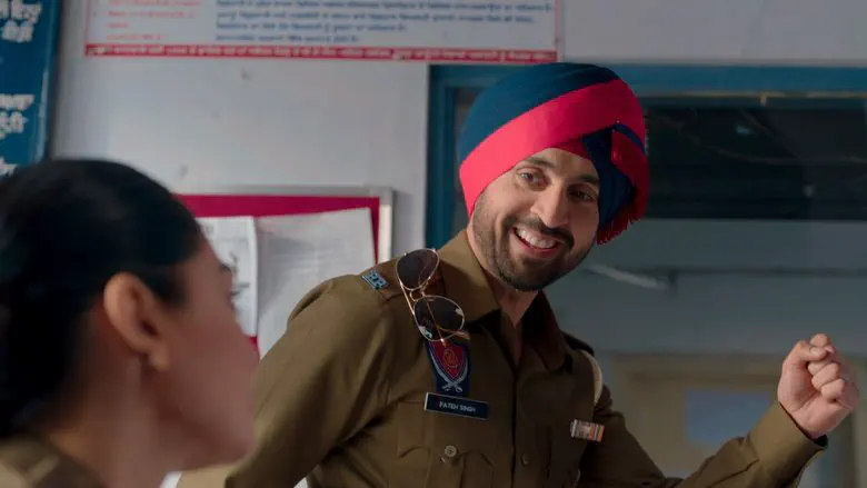 Image of scene from the film Jatt & Juliet 3