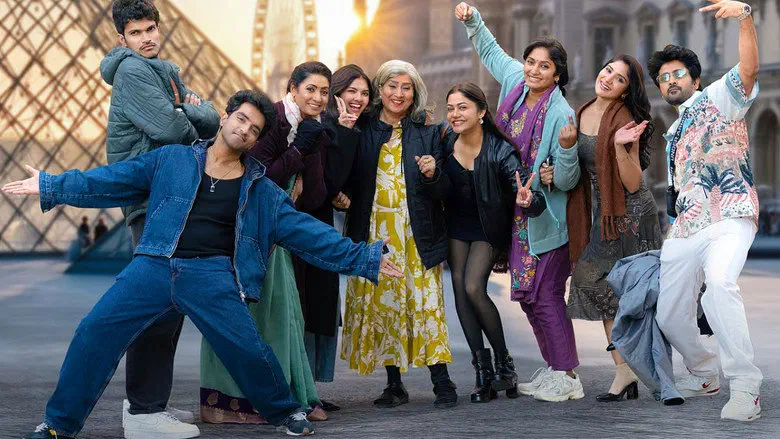 Image of scene from the film Happy Journey