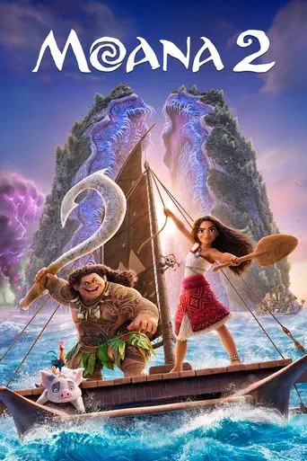 Poster of the film Moana 2