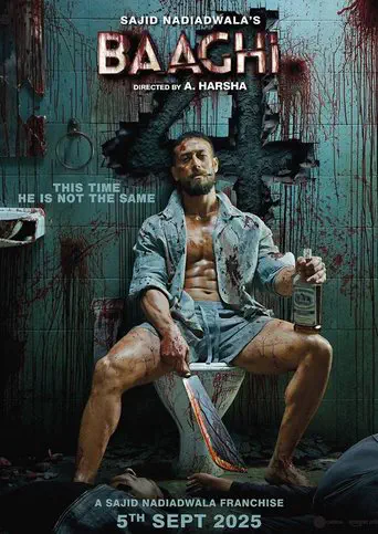 Poster of the film Baaghi 4