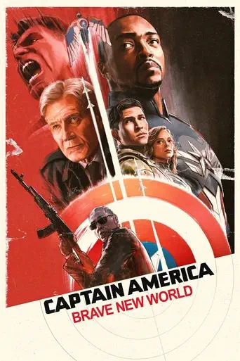 Poster of the film Captain America Brave New World
