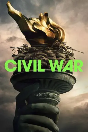 Poster of the film Civil War
