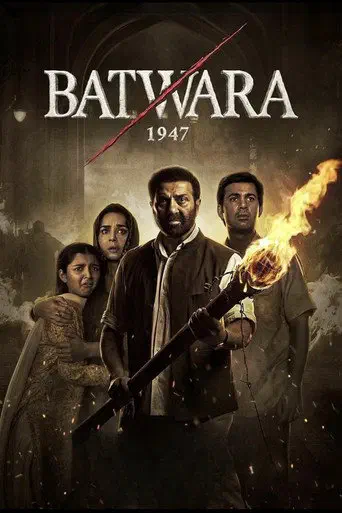 Poster of the film Batwara 1947