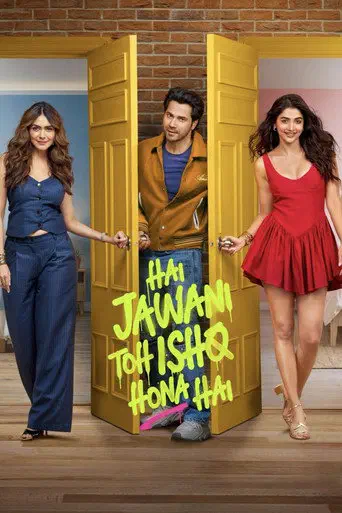 Poster of the film Hai Jawani Toh Ishq Hona Hai