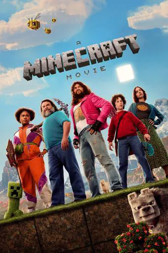 Poster of the film A Minecraft Movie