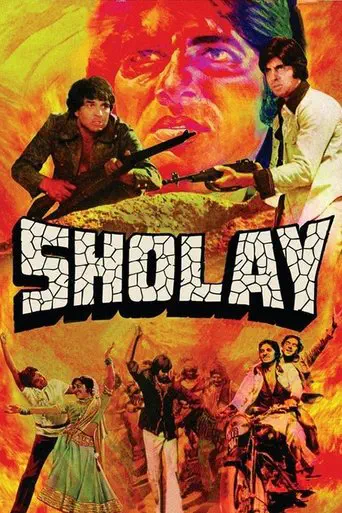 Poster of the film Sholay